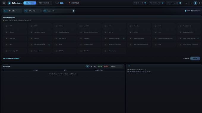 Clean Modern Dashboard & 30+ Emissions Modules